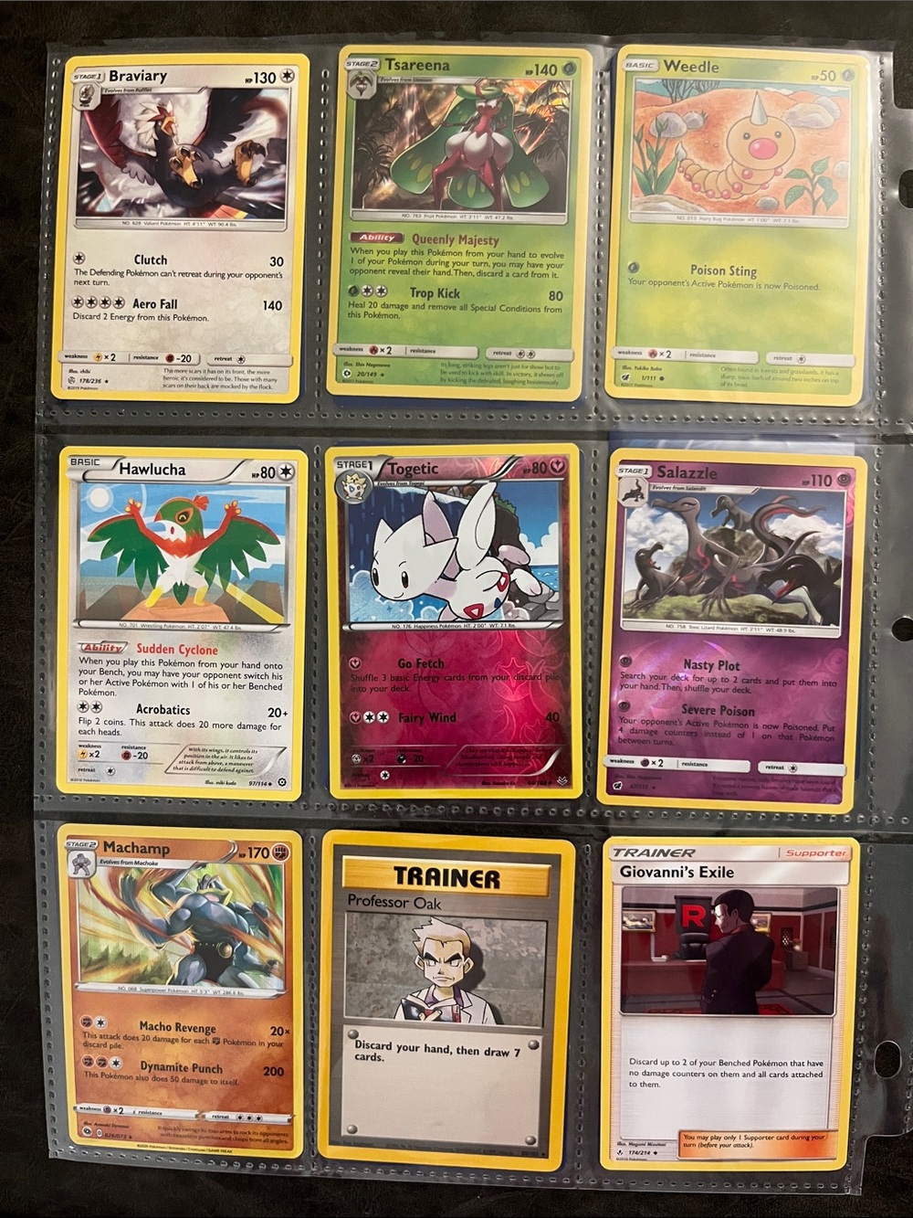 Vintage Pokemon Trading Cards